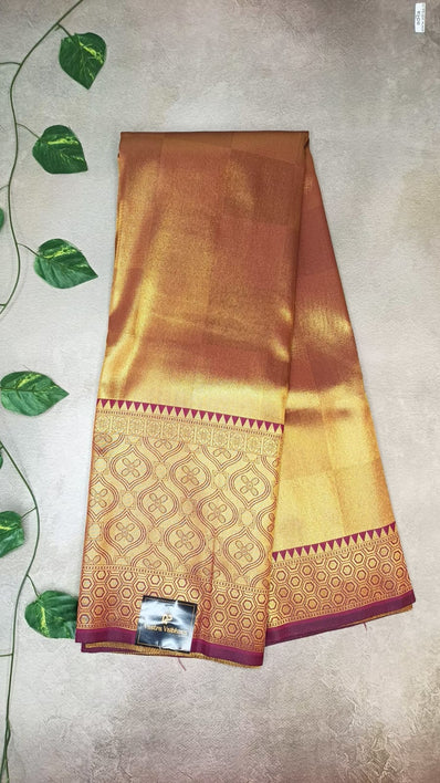 Premium Tissue Kanchipuram Silk Saree