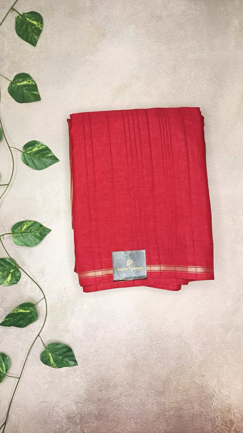 PREMIUM SEMI RAW SILK SAREE