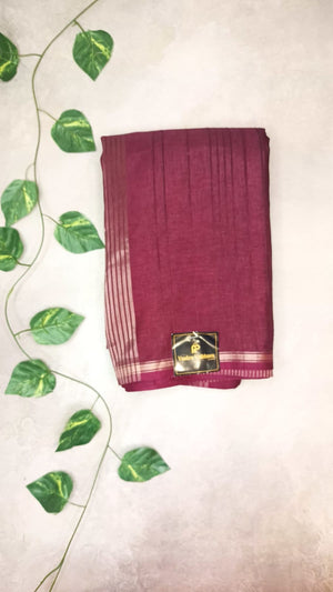 PREMIUM SEMI RAW SILK SAREE