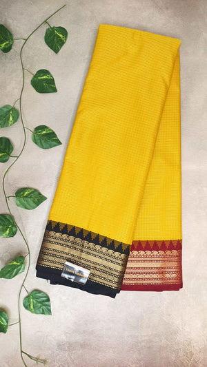 Premium Kanchipuram Ganga Jamuna Saree