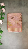 Crush Tissue Digital Print Saree
