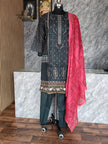Cotton black with Embroidery  work