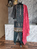 Cotton black with Embroidery  work