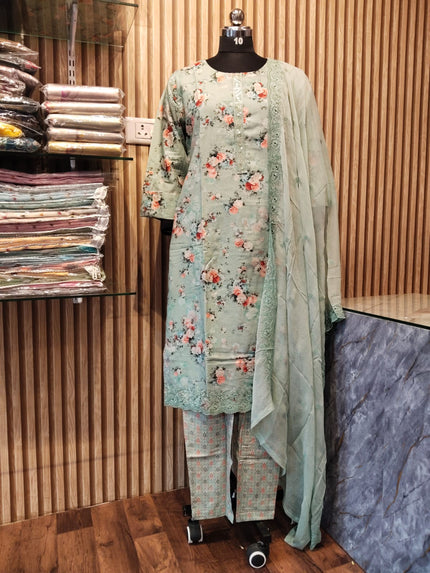 DISTEMPER COLOR FLORAL PRINT COTTON