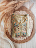 Rayon mixed hand embroidery