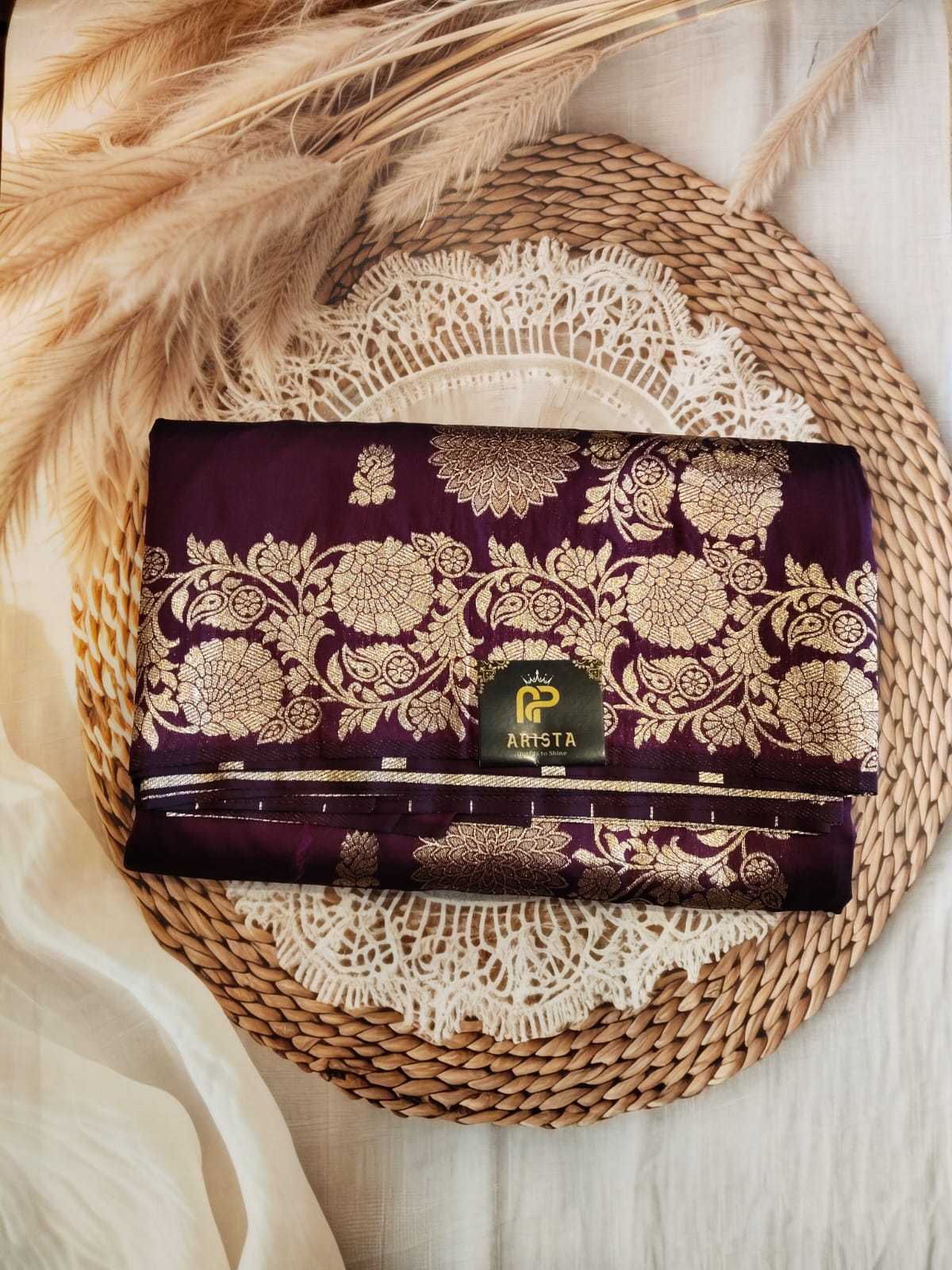 Semi Banarasi Silk Sarees