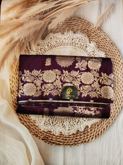 Semi Banarasi Silk Sarees