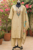 Rayon mixed hand embroidery
