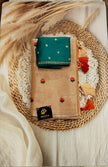 Linen Embroidery Sarees(Janaki)