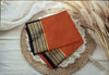 Semi Crepe Silk Saree (Small Checks)
