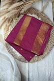 Semi Crepe Silk Bentex Border Butta Saree