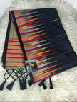 Bangalore Silk Saree -Deep Black