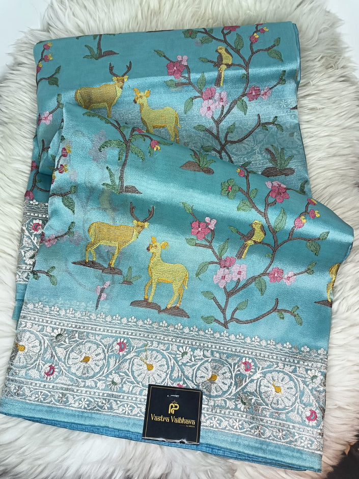 Pure Tissue G  S  B - Aqua Blue