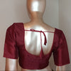 Raw Silk Plain Blouse