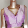 Premium Zig-Zag Brocade Readymade Blouse
