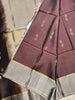 Pure Soft Silk Saree- Chocolate Brown