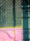 Pure Soft Silk Saree- Peach
