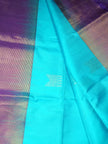 Pure Soft Silk Saree- Sky Blue