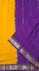 Pure Mysore Crepe Silk Saree Plain lotus Boarder