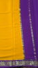 Pure Mysore Crepe Silk Saree Plain lotus Boarder