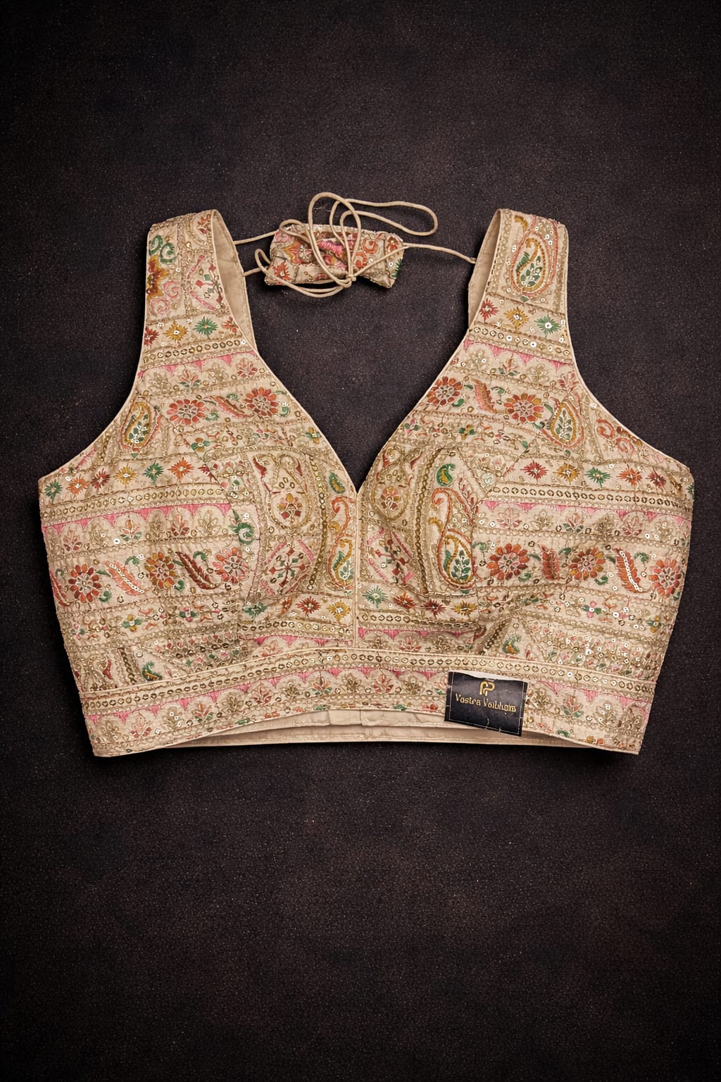 Hand-Embroidered Designer Blouse