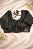 Striped   Blouse- BLACK