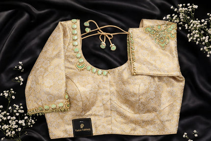 Hand Work Brocade Blouse -POUB