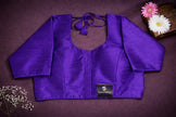 Raw Silk Plain Blouse
