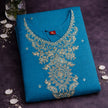 BLUE COLOUR MODAL SILK 3 PCS SETS