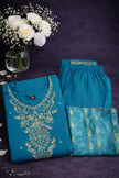 BLUE COLOUR MODAL SILK 3 PCS SETS