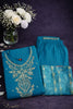 BLUE COLOUR MODAL SILK 3 PCS SETS