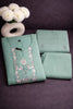 MUL CHANDERI EMBROIDERY  3PCS SETS