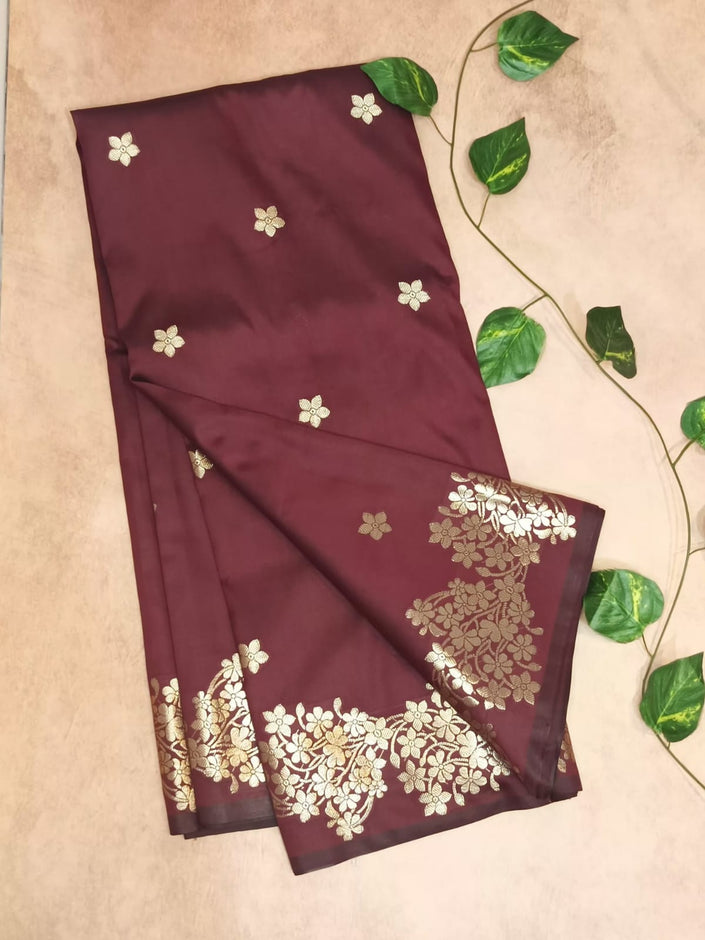 Semi Katan Silk Saree