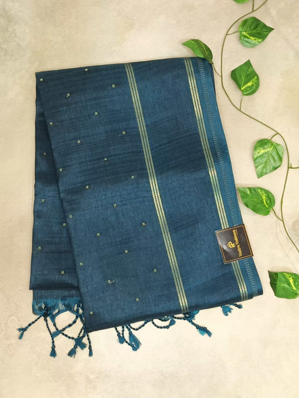 Kota Handloom Saree - Blue
