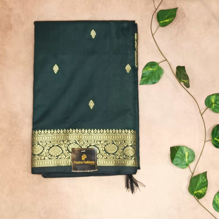 Semi Banarasi Katan Silk Saree