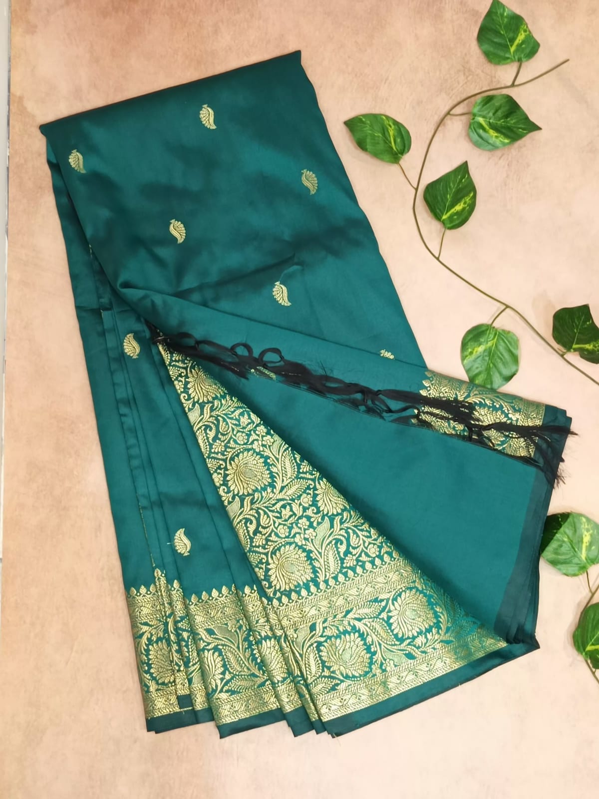 Semi Banarasi Katan Silk Saree
