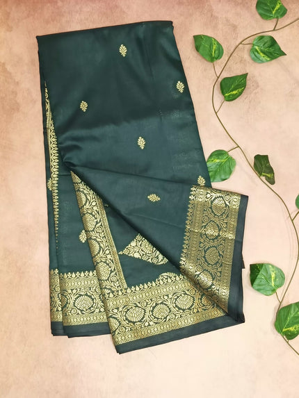 Semi Banarasi Katan Silk Saree