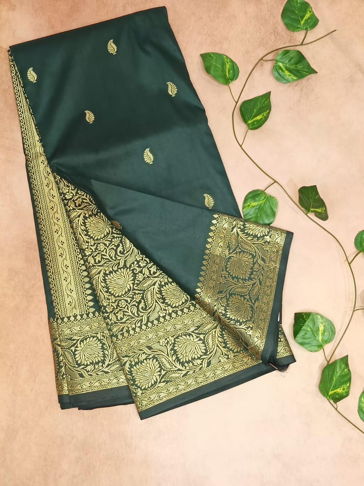 Semi Banarasi Katan Silk Saree