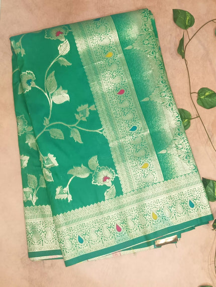 Semi Banarasi Silk Sarees