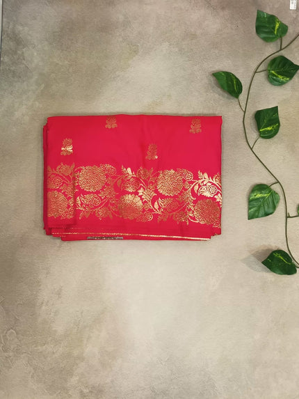 Semi Banarasi Silk Sarees