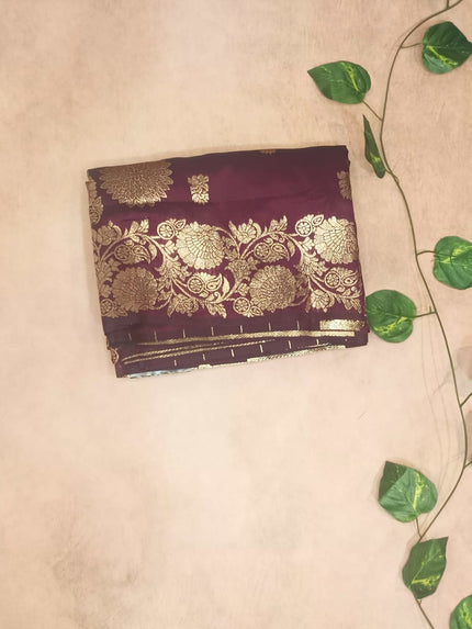 Semi Banarasi Silk Sarees