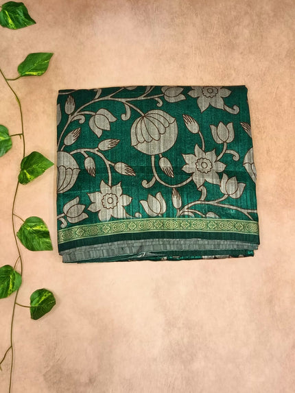Elegant Printed Synthetic Saree