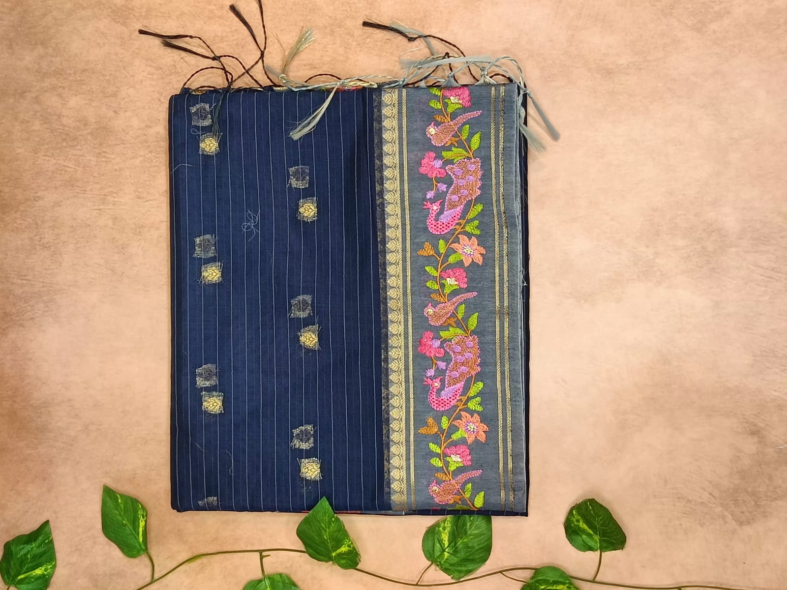 Cotton Embroidery Saree – Elegant & Breathable Beauty