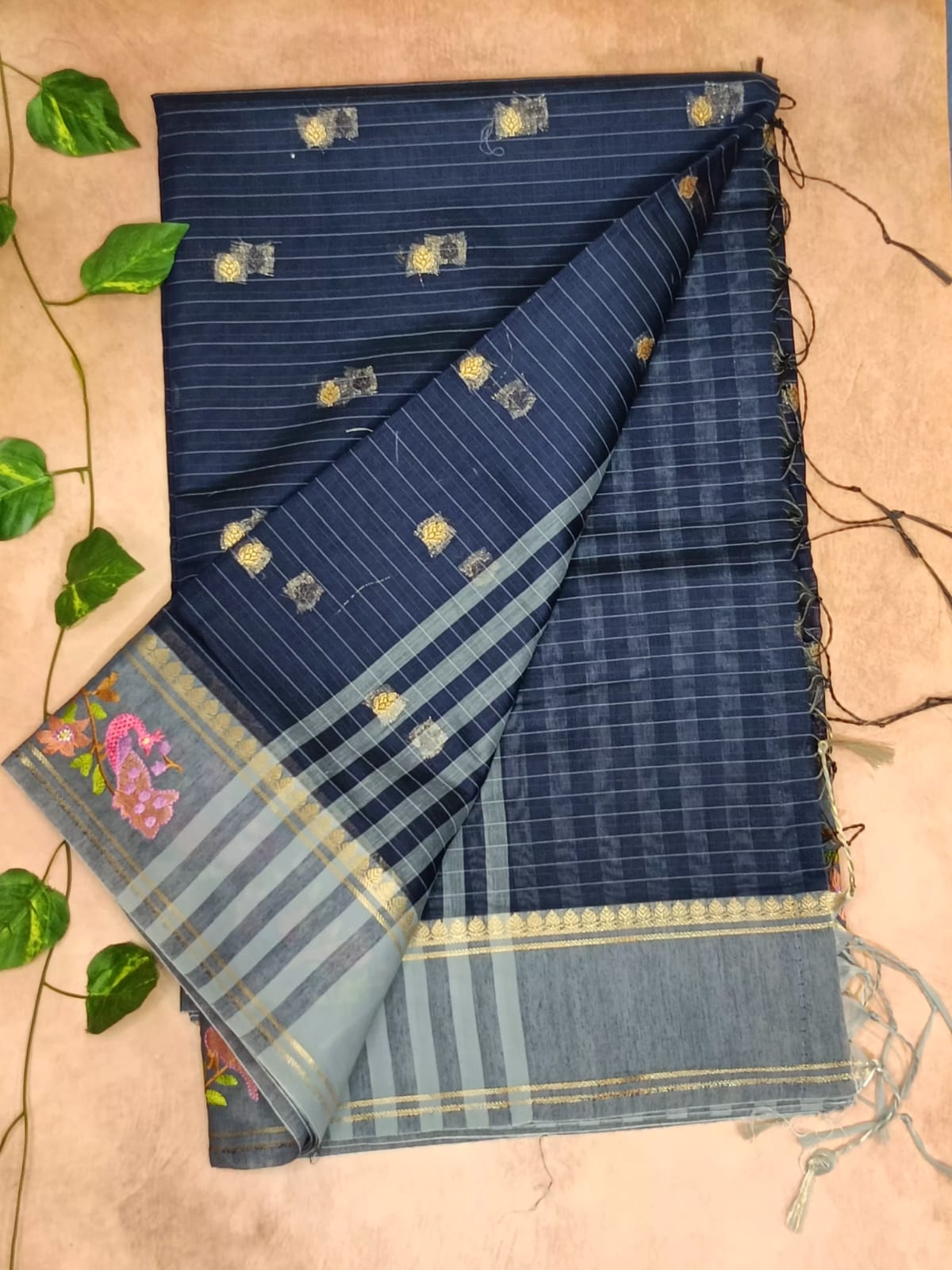 Cotton Embroidery Saree – Elegant & Breathable Beauty