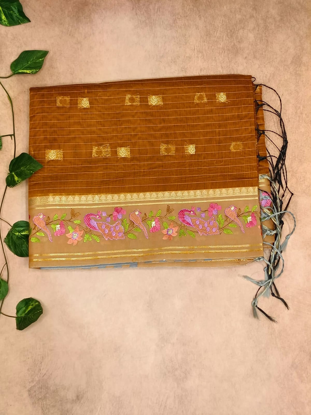 Cotton Embroidery Saree – Elegant & Breathable Beauty