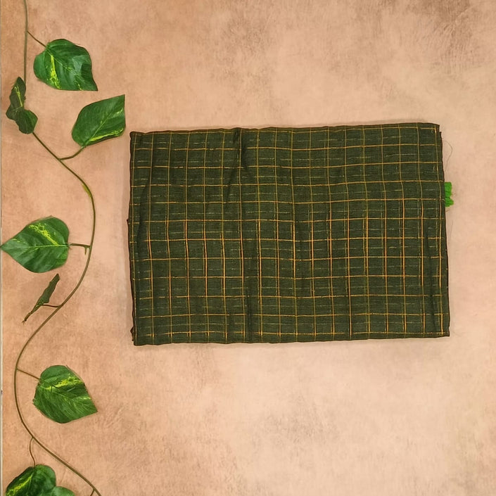 Gadwal Checks Cotton Saree