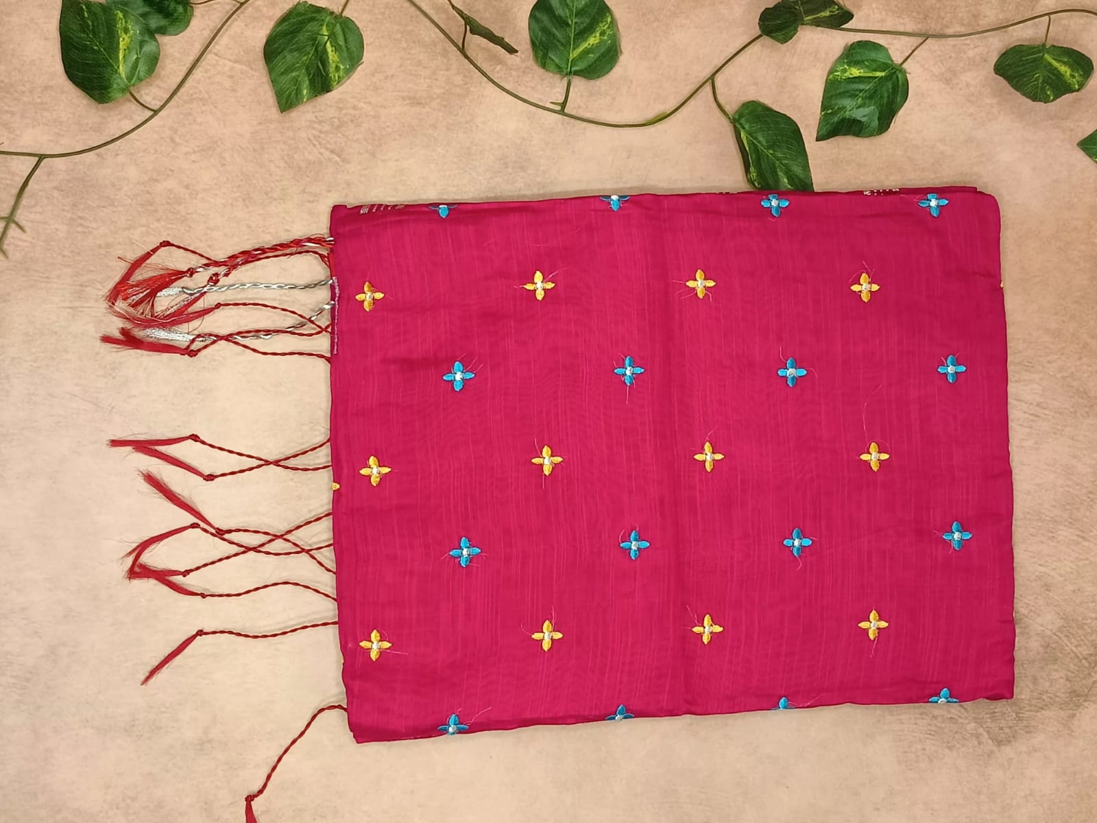 Handwork Mul Cotton Saree