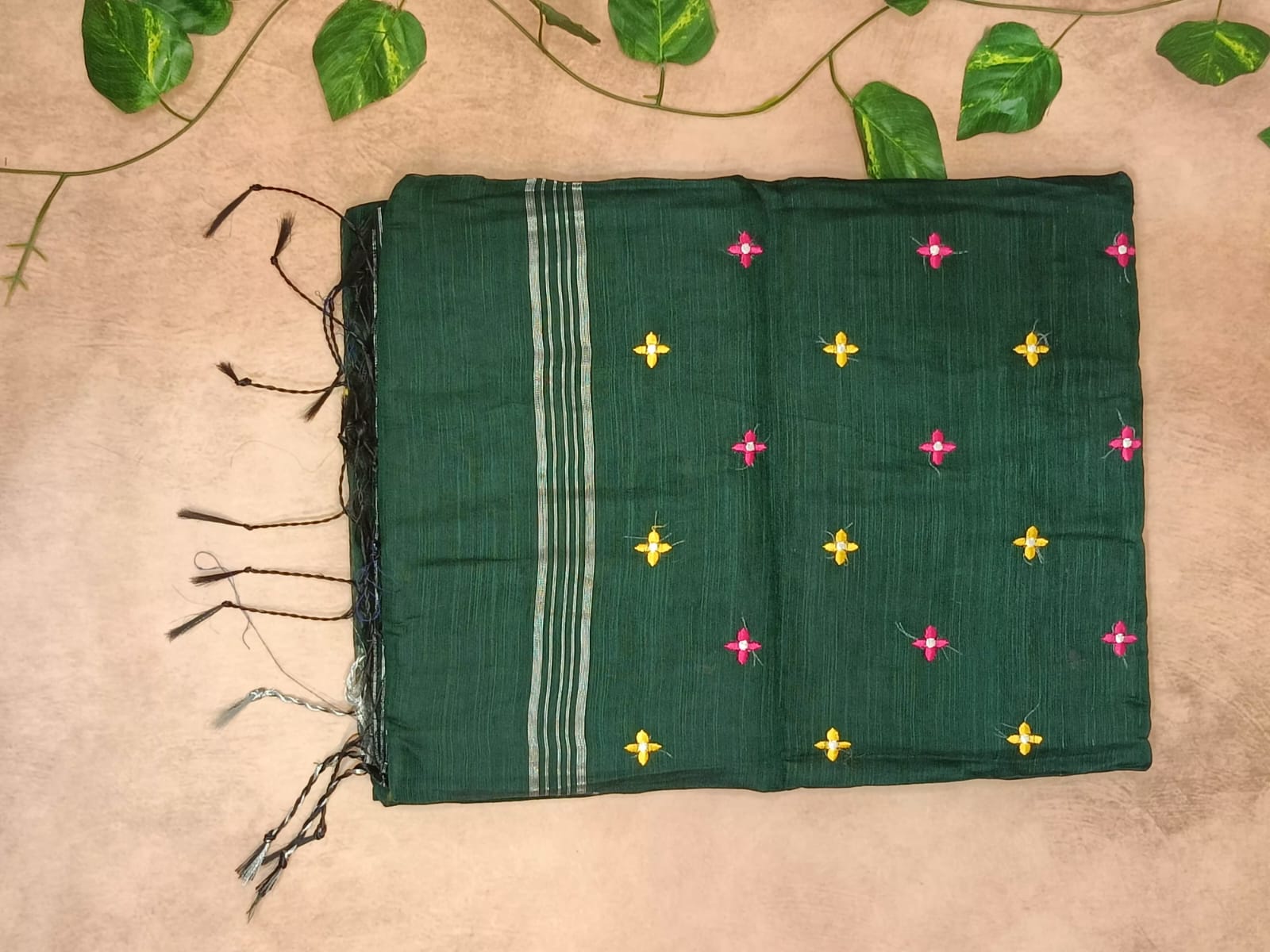 Handwork Mul Cotton Saree