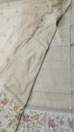 Cotton Petit Point Work Saree – Subtle & Classy Elegance