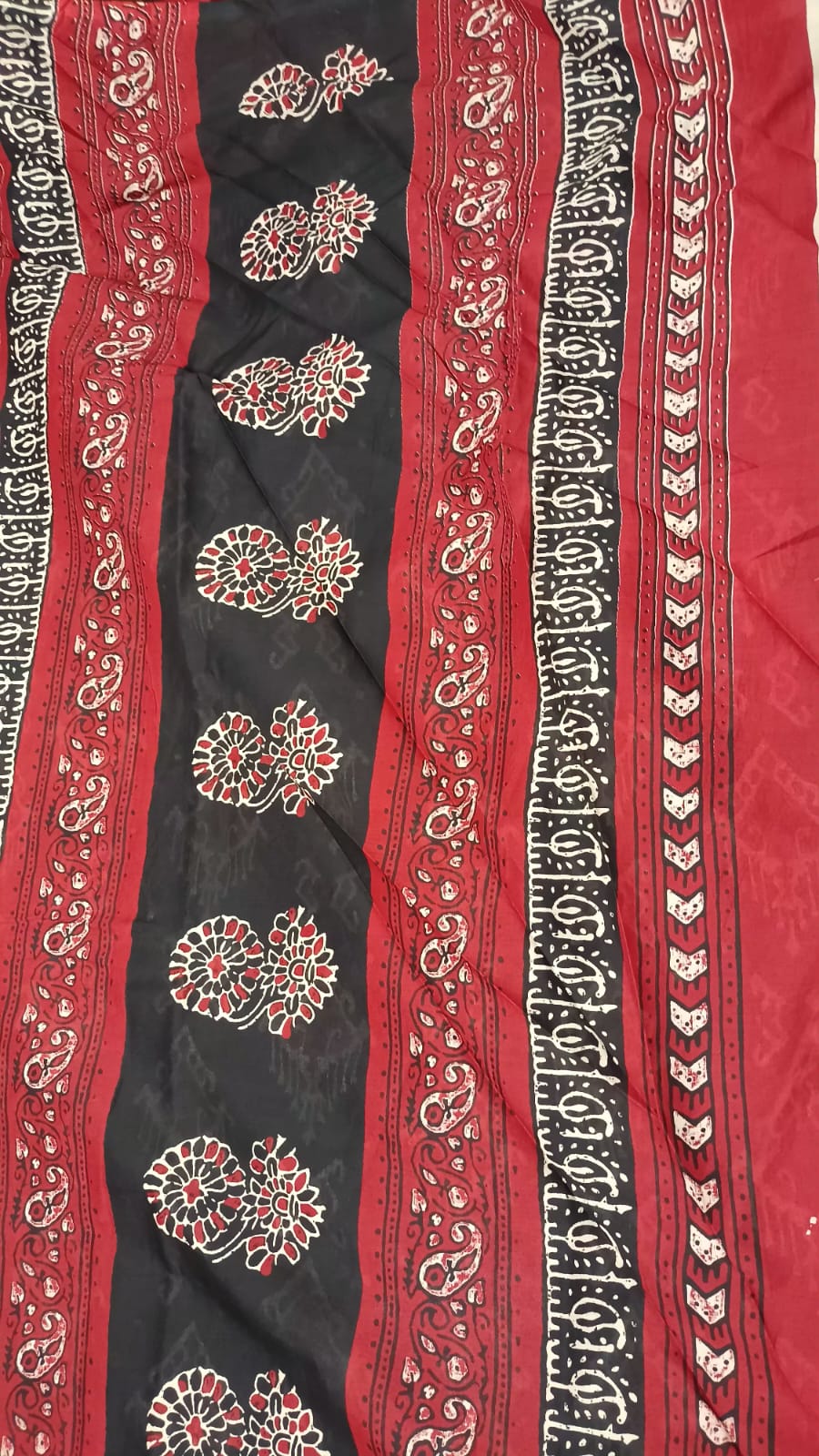 Semi Cotton Bagur Printed Saree